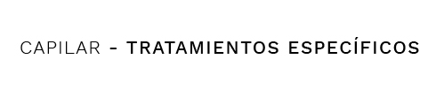 TRATAMIENTOS ESPECÍFICOS