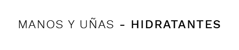 HIDRATANTES