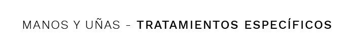 TRATAMIENTOS ESPECÍFICOS