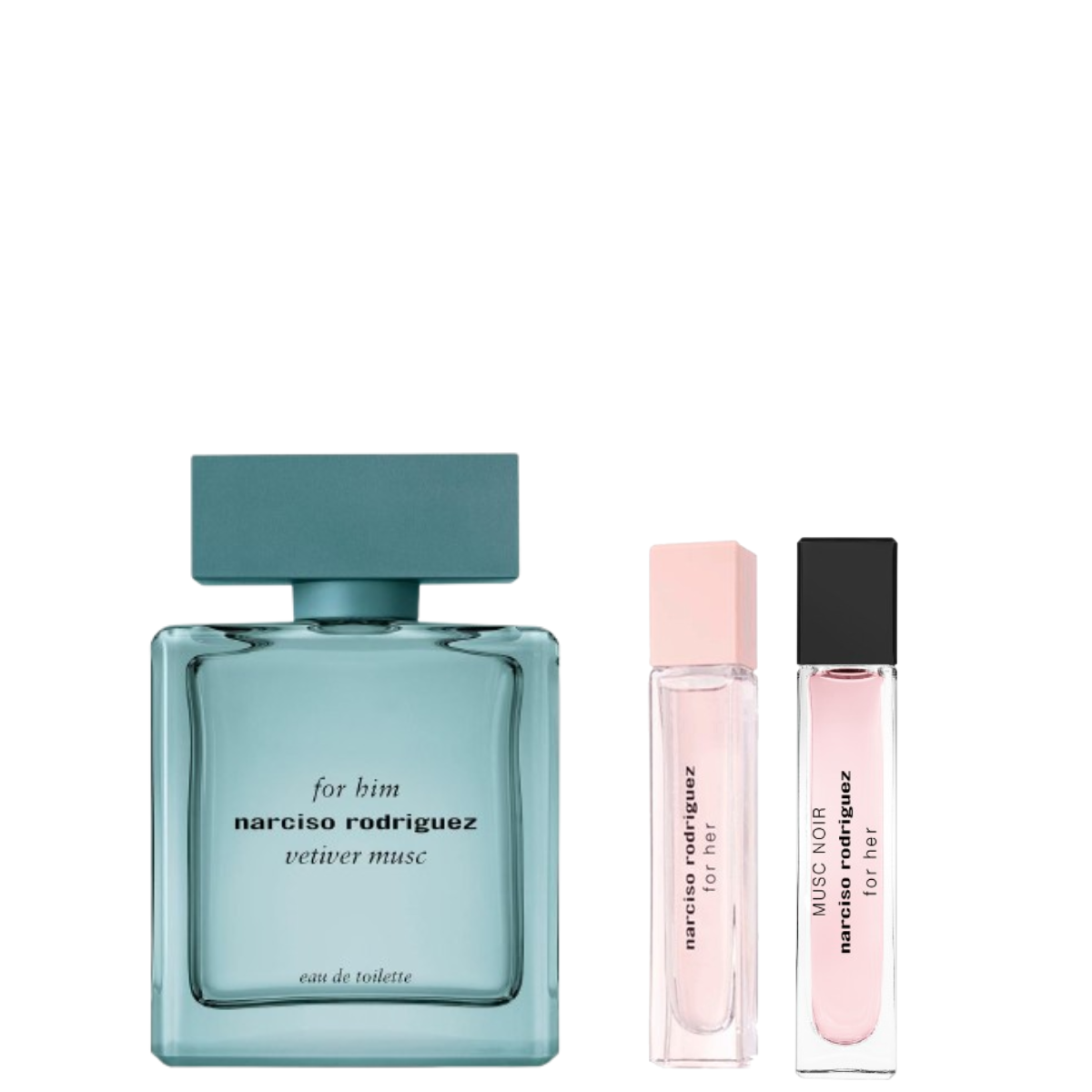 Parfumerie FOR HIM VETIVER MUSC EDT 100ML DOS TRAVEL SIZE DE